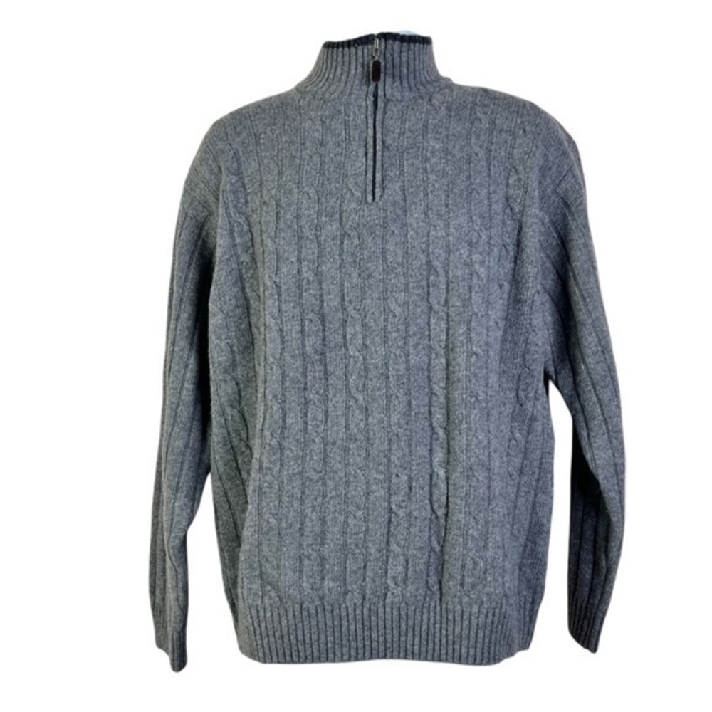 Daniel Blasi Men’s Sweater Long Sleeve Gray Size L